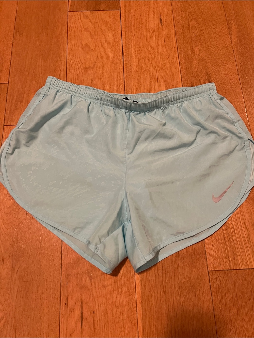 Nike Women's Light Blue Performance Running Shorts size Medium